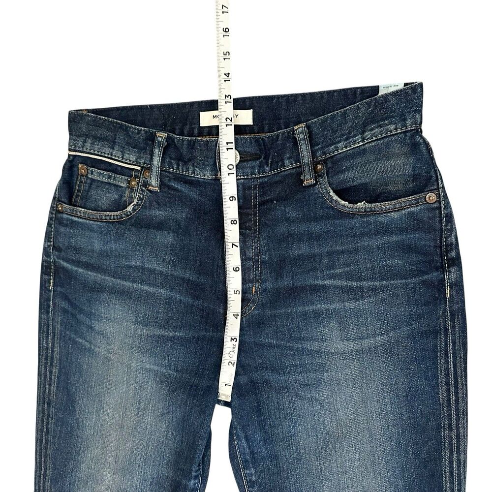 VTG Moussy Glendora Flare Jeans Japanese Selvedge Women’s 30 X 28.5 High Rise - Picture 9 of 16